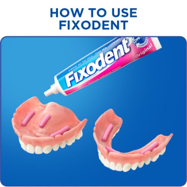 Keo Dán Hàm Giả Fixodent